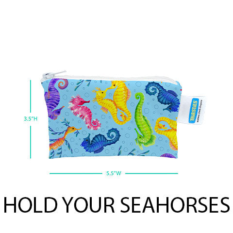 Thirsties Simple Pouch Hold Your Seahorses