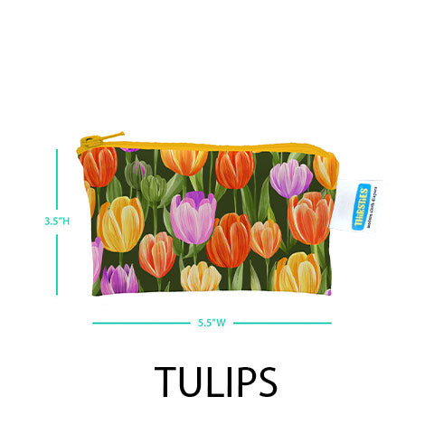 Thirsties Simple Pouch Tulips