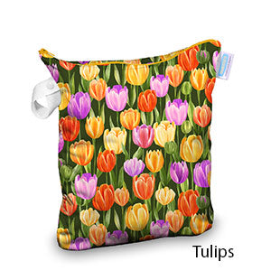 Thirsties Deluxe Wet Bag Tulips