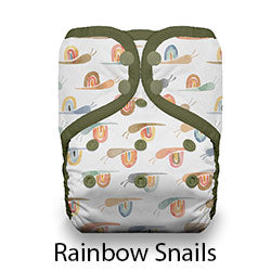 Thirsties XL Pocket Diaper Rainbow Snails