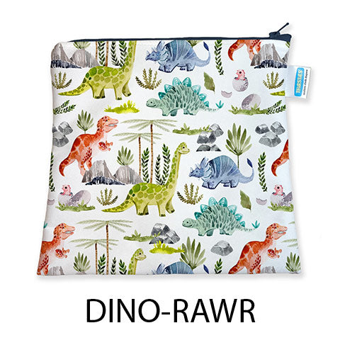 Thirsties XL Sandwich Bag Dino-rawr