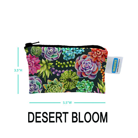 Thirsties Simple Pouch Desert Bloom