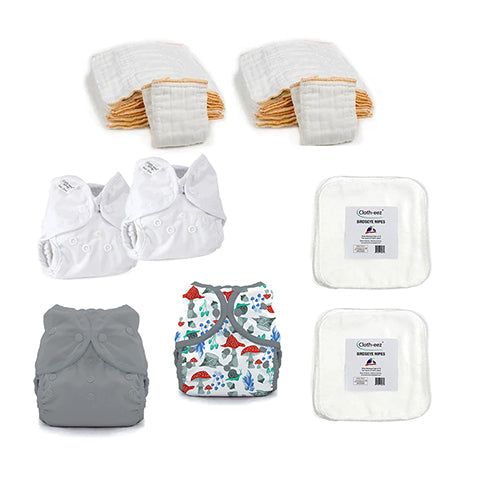 hello newborn baby cloth diaper kit boy