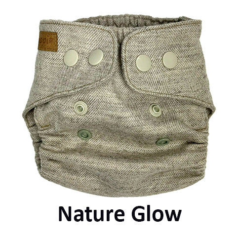 Puppi wool baby diaper cover nature glow