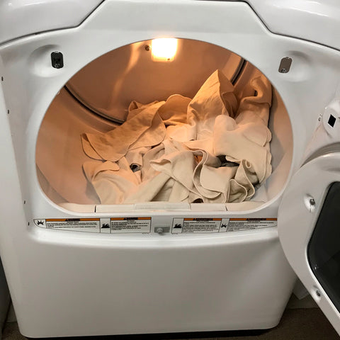 cloths in a dryer