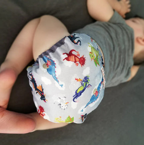 dragon diaper cover for baby