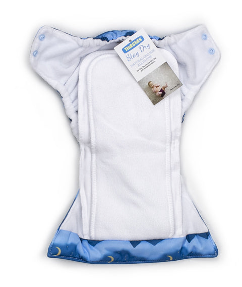 Thirstied new stay dry natural all in one cloth diaper