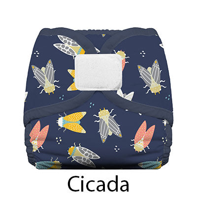 cicada diaper cover hook and loop