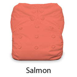 salmon pink all in one cloth diaper