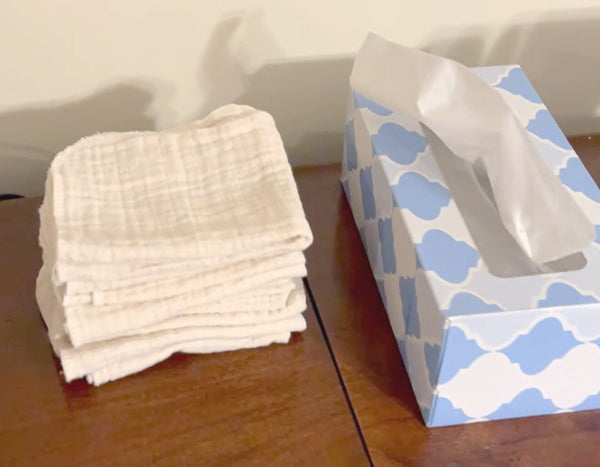 washable tissues and tissues
