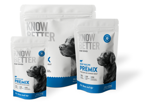 Know Better for Dogs - For Making Healthy Homemade Dog Food