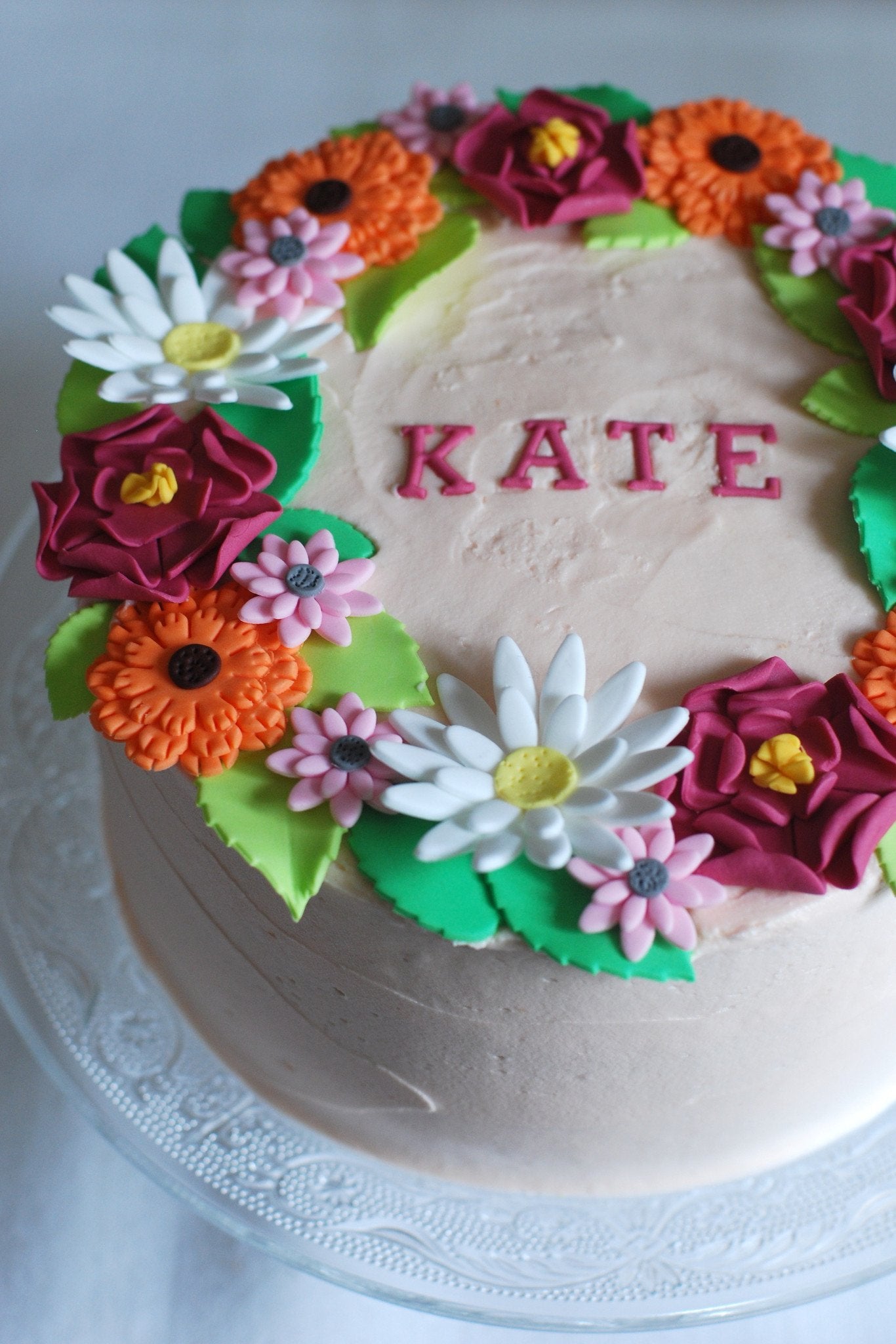 Flower Themed Cakes | Claygate, Surrey | Afternoon Crumbs