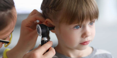 Chronic childhood ear infections delay language development