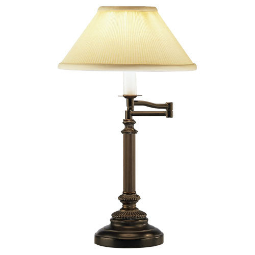 Robert Abbey Bronze Swing Arm Table Lamp