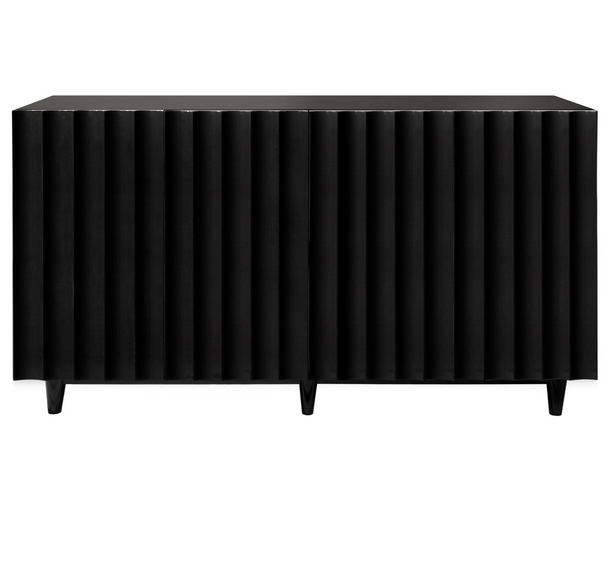 Worlds Away Odette Lacquered Console Cabinet