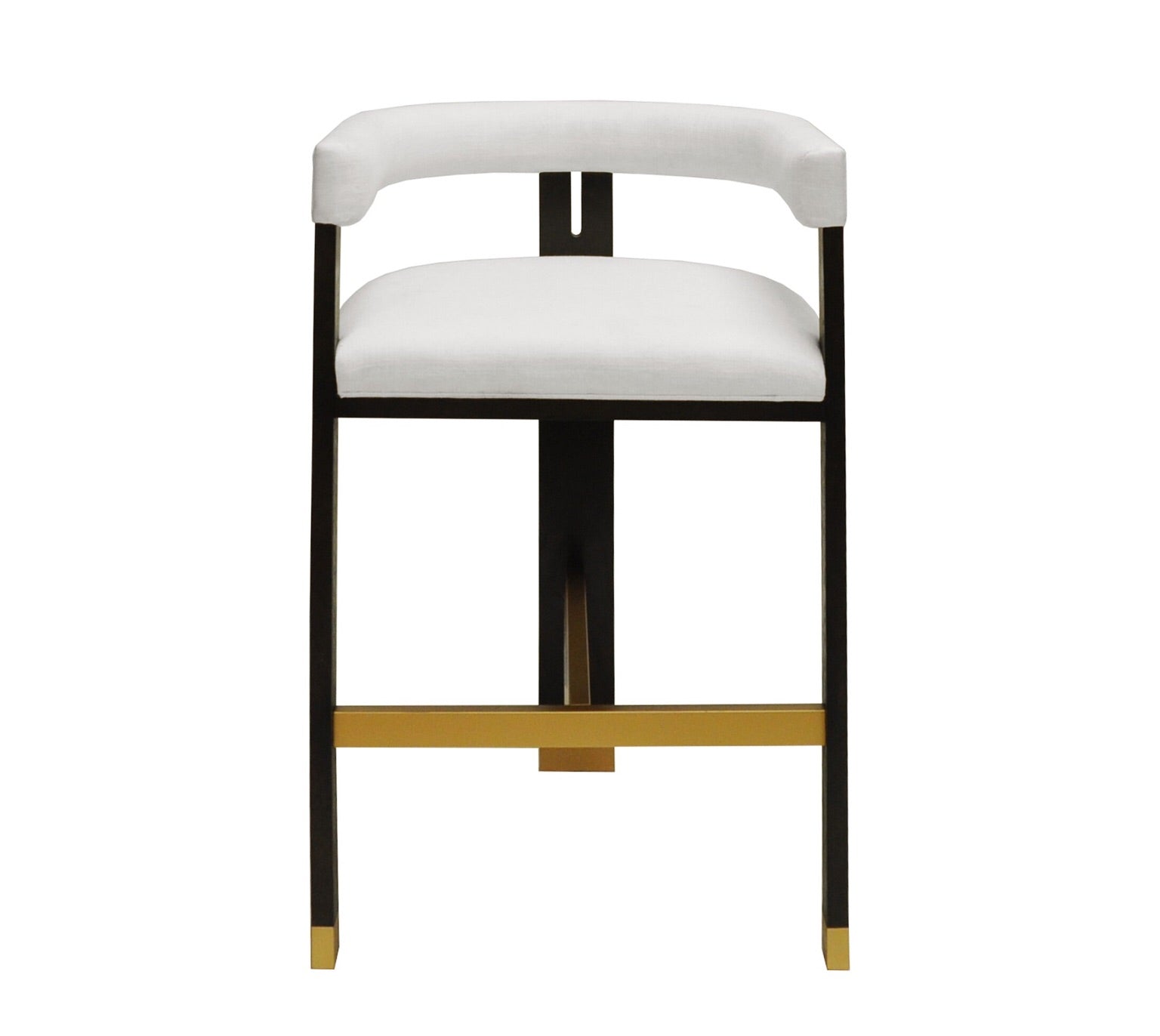 worlds away connery modern white bar stools