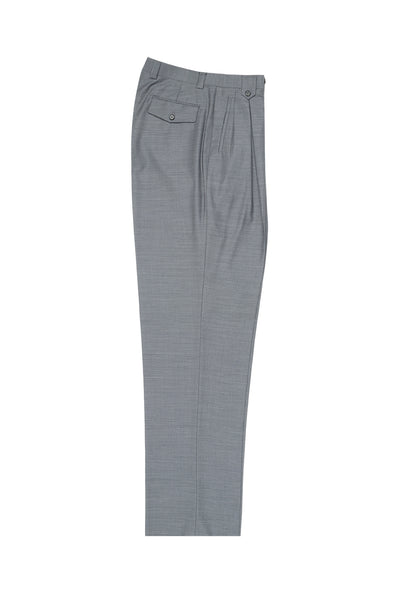 Luxe Wool Straight Leg Pants - Black