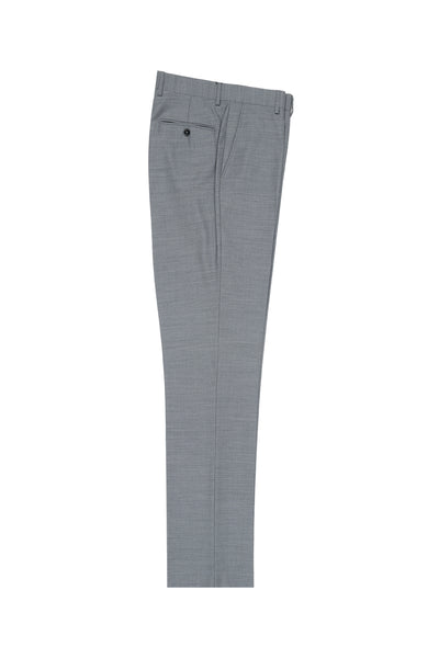 Tailored Fit Pure Wool Flannel Trousers