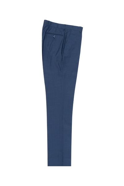 Modern Fit Navy Wool Dress Pants