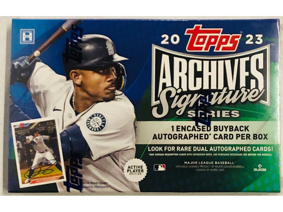 単品販売／受注生産 未開封 Topps Archives Signature Series 2023