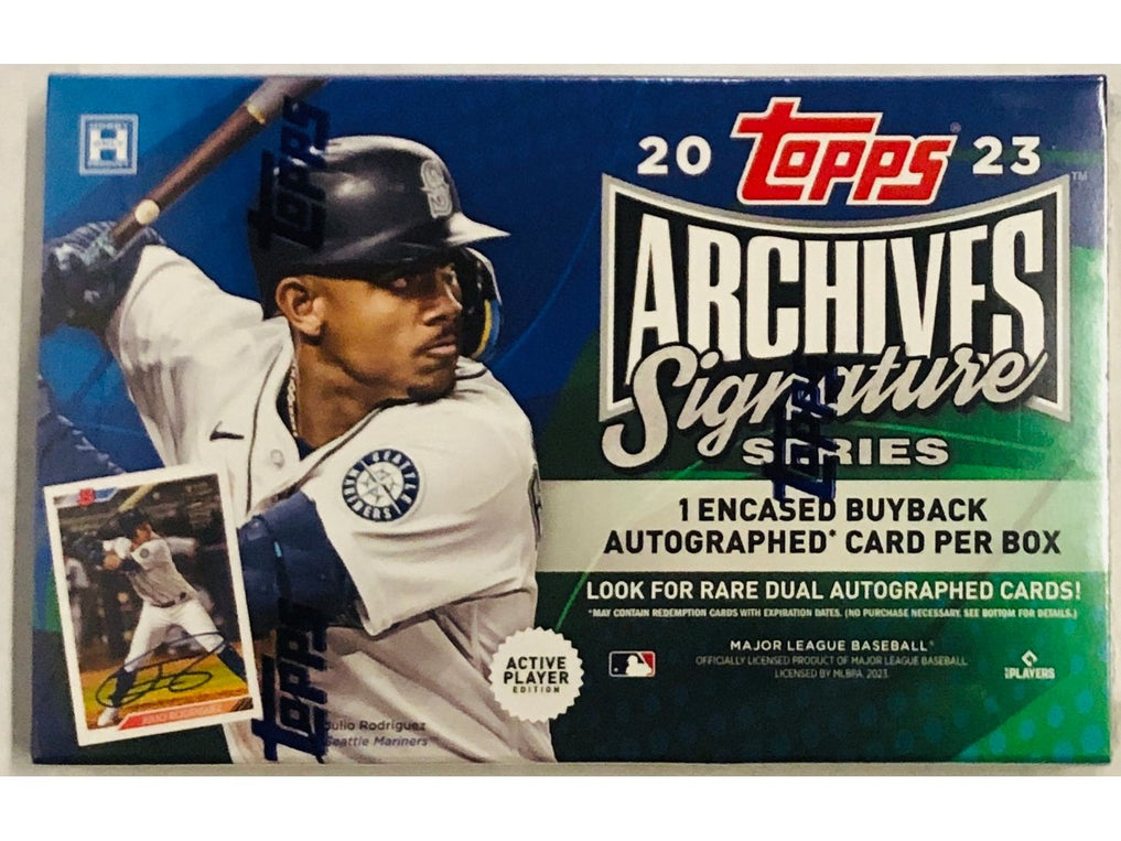 未開封BOX 2箱 2023 Topps Archives Signature | www.sugarbun.com