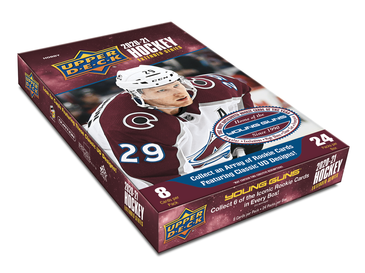 Upper Deck - 2020-21 - Hockey - Extended - Hobby Box — Cardboard Memories  Inc.