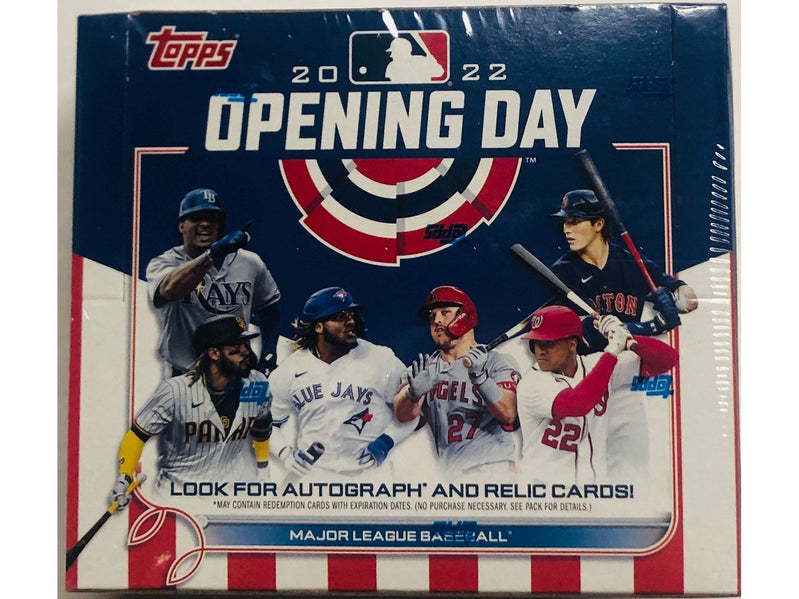 Topps 2022 Baseball Opening Day Retail Box — Cardboard Memories