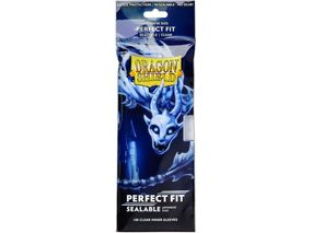 Dragon Shield Perfect Fit Sideloader Smoke 100 Sleeves Size