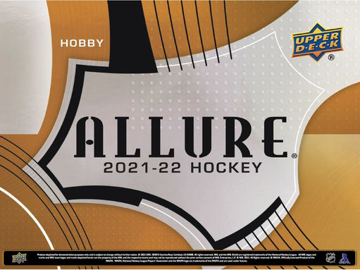 Sports Cards Upper Deck - 2021-22 - Hockey - Allure - 10 Hobby Box Inner Case - Pre-Order - Cardboard Memories Inc.