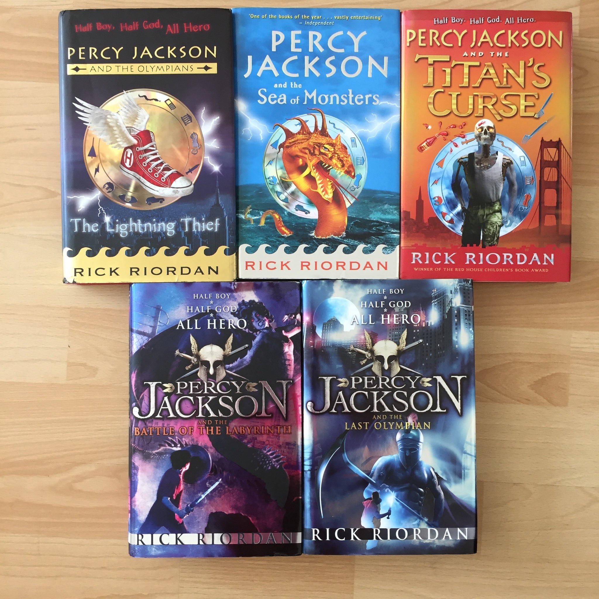 book review of percy jackson