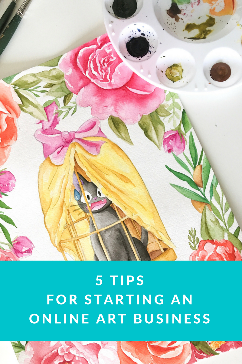 5 Tips on How to Start an Art Print Business