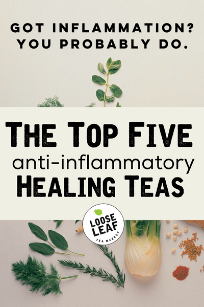 anti inflammatory healing teas