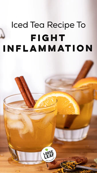 graphic iced tea recipe to fight inflammation
