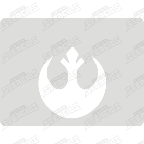 Star Wars Rebel Alliance Symbol Chino Stencils