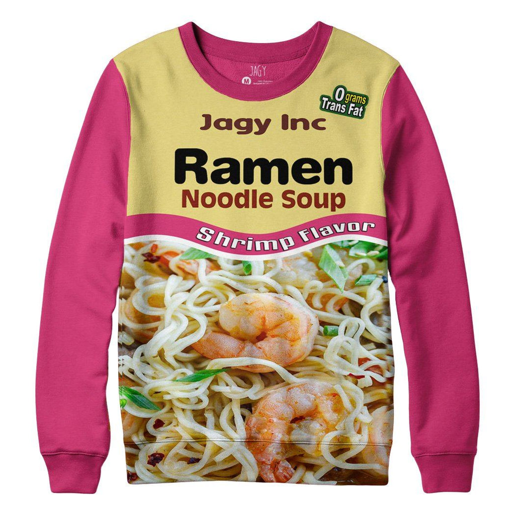ramen noodle hoodie shrimp