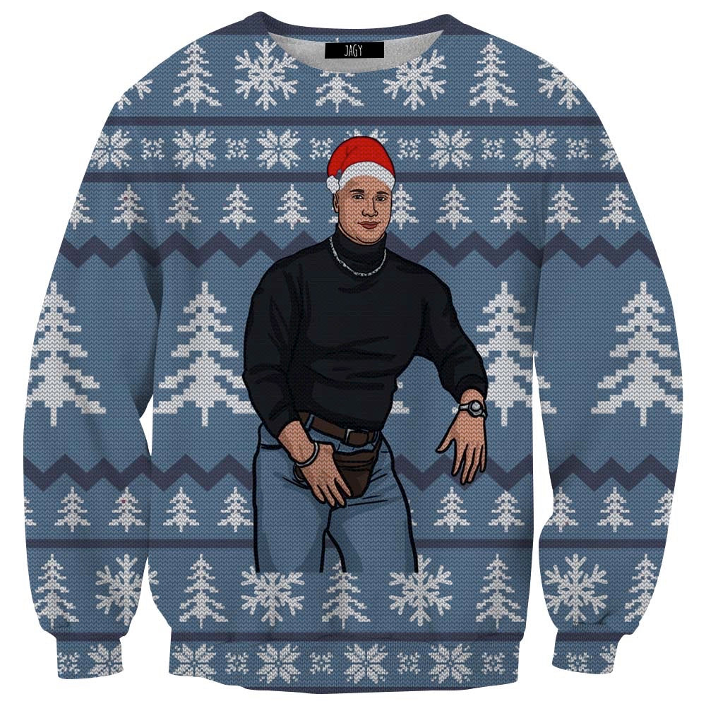 Fanny Pack Meme Guy Ugly Christmas Sweater Sweatshirt – Jagy