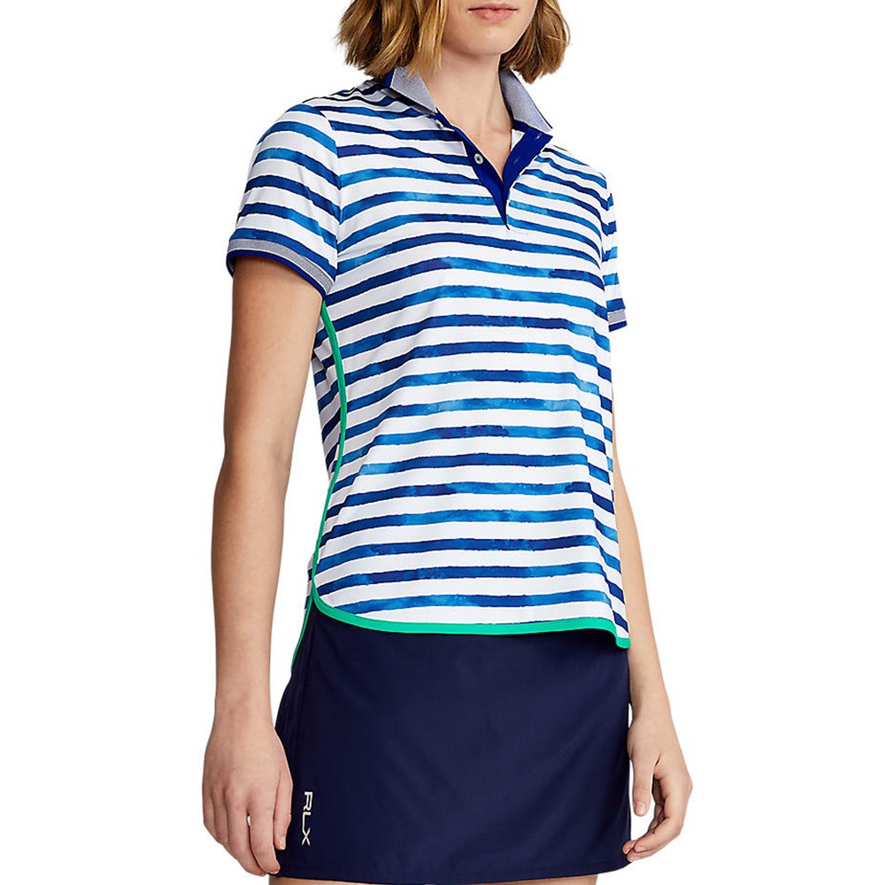 Polo Golf Ralph Lauren Women's Short Sleeve Polo Shirt - Blue Artist S