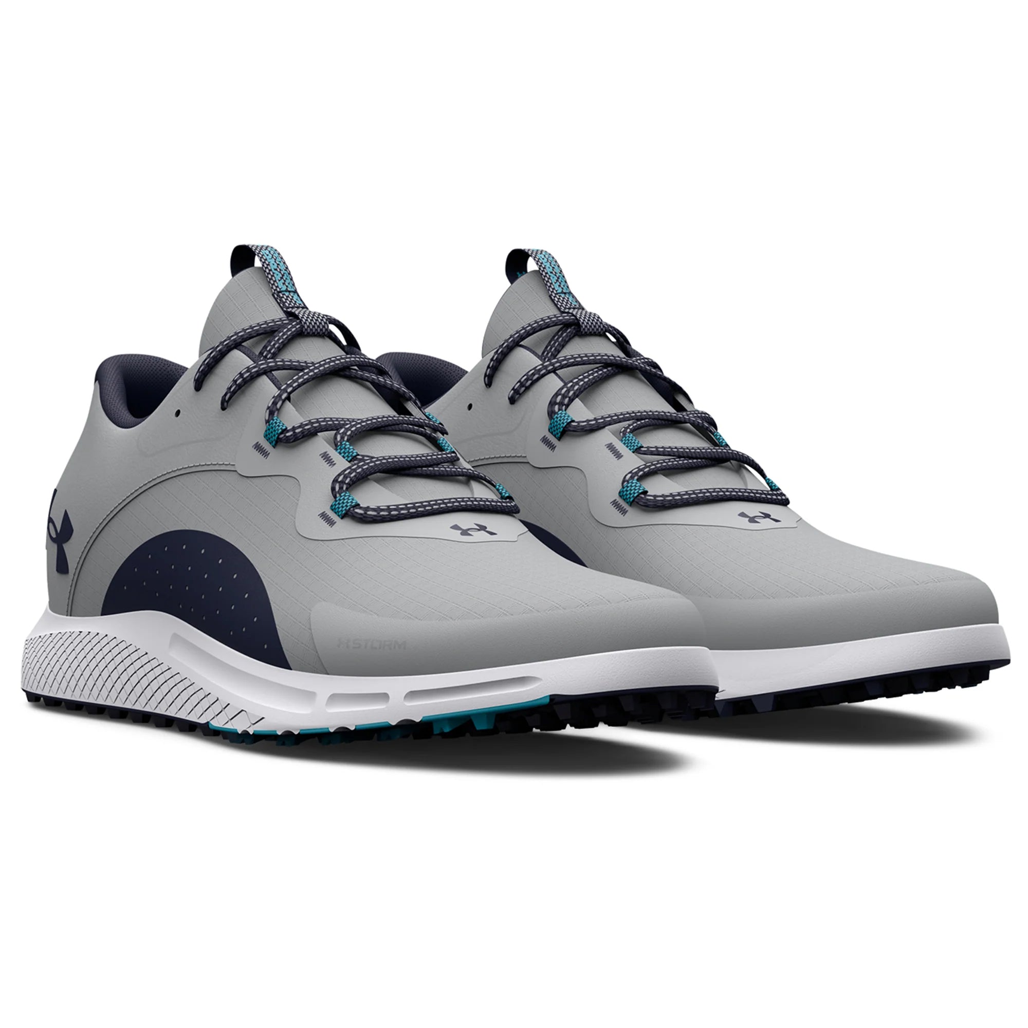 referir Ennegrecer Peaje Under Armour Charged Draw 2 Spikeless Golf Shoes - Grey