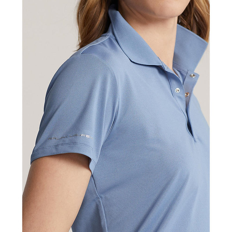 RLX Ralph Lauren Women's Tour Performance Golf Shirt - Channel Blue