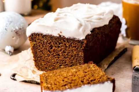 Better Than Starbucks Vegan Gingerbread Loaf Cake