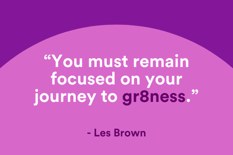 Les Brown's Motivational Quote