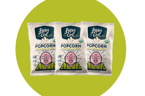 Avocado-Licious Organic Popcorn By Lesser Evil