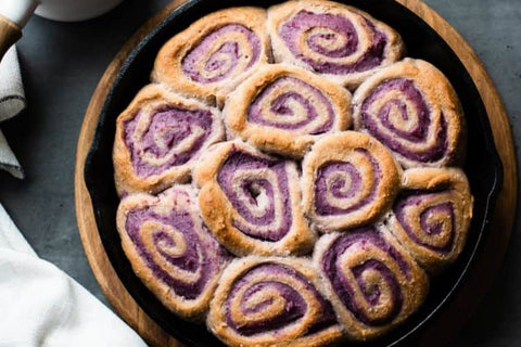 Coconut Ube Rolls