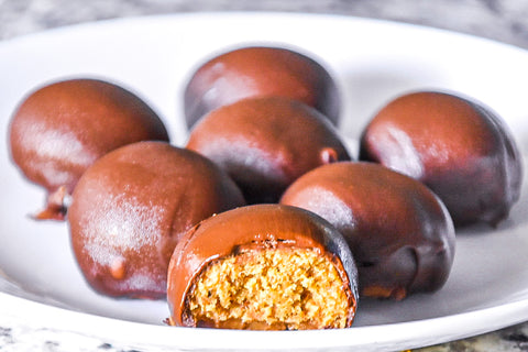 Dark Chocolate Peanut Butter Truffles