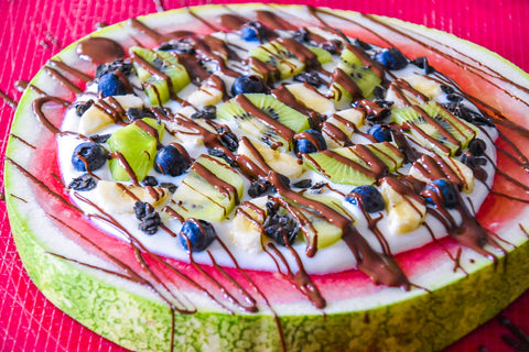 Healthy Watermelon Pizza Recipe