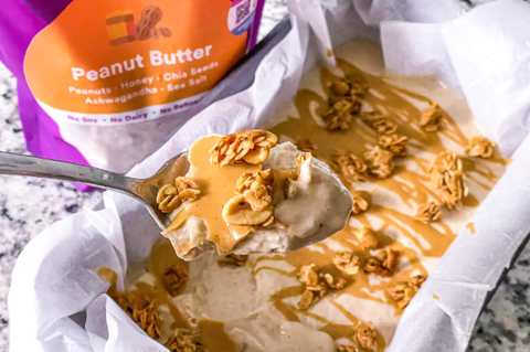 Peanut Butter Swirl Nice Cream