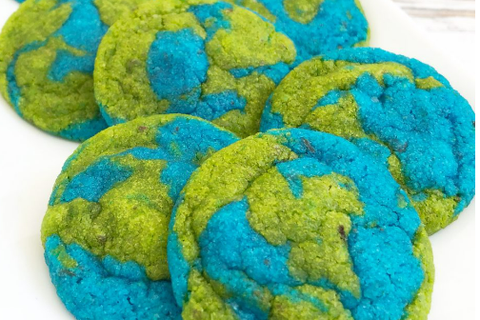 Vegan Earth Day Cookies