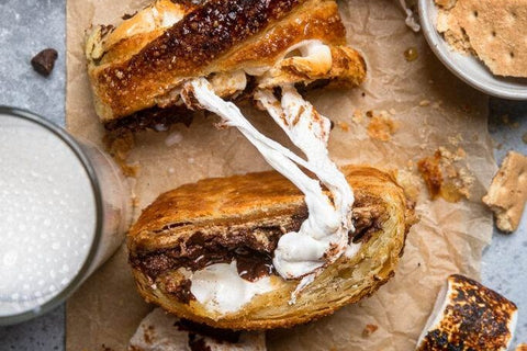 Toasted Vegan S’mores Pastry