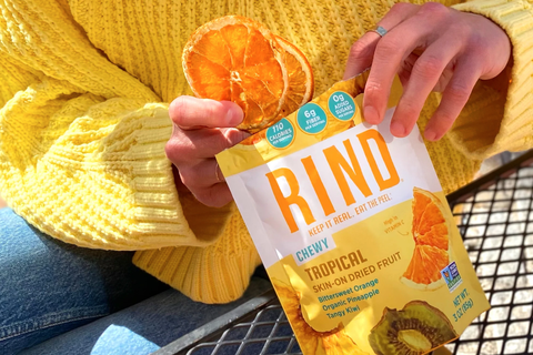 Tropical Skin-On Dried Fruit By RIND Snacks