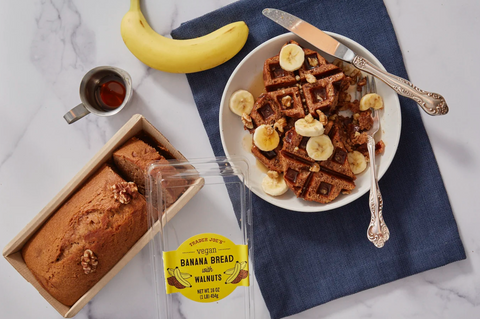 Trade Joe's Vegan Banana Bread with Walnuts